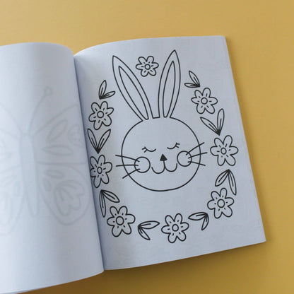 Hello Spring Coloring Book