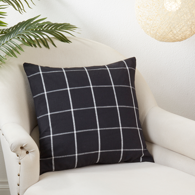 Plaid 20x20 Throw Pillow