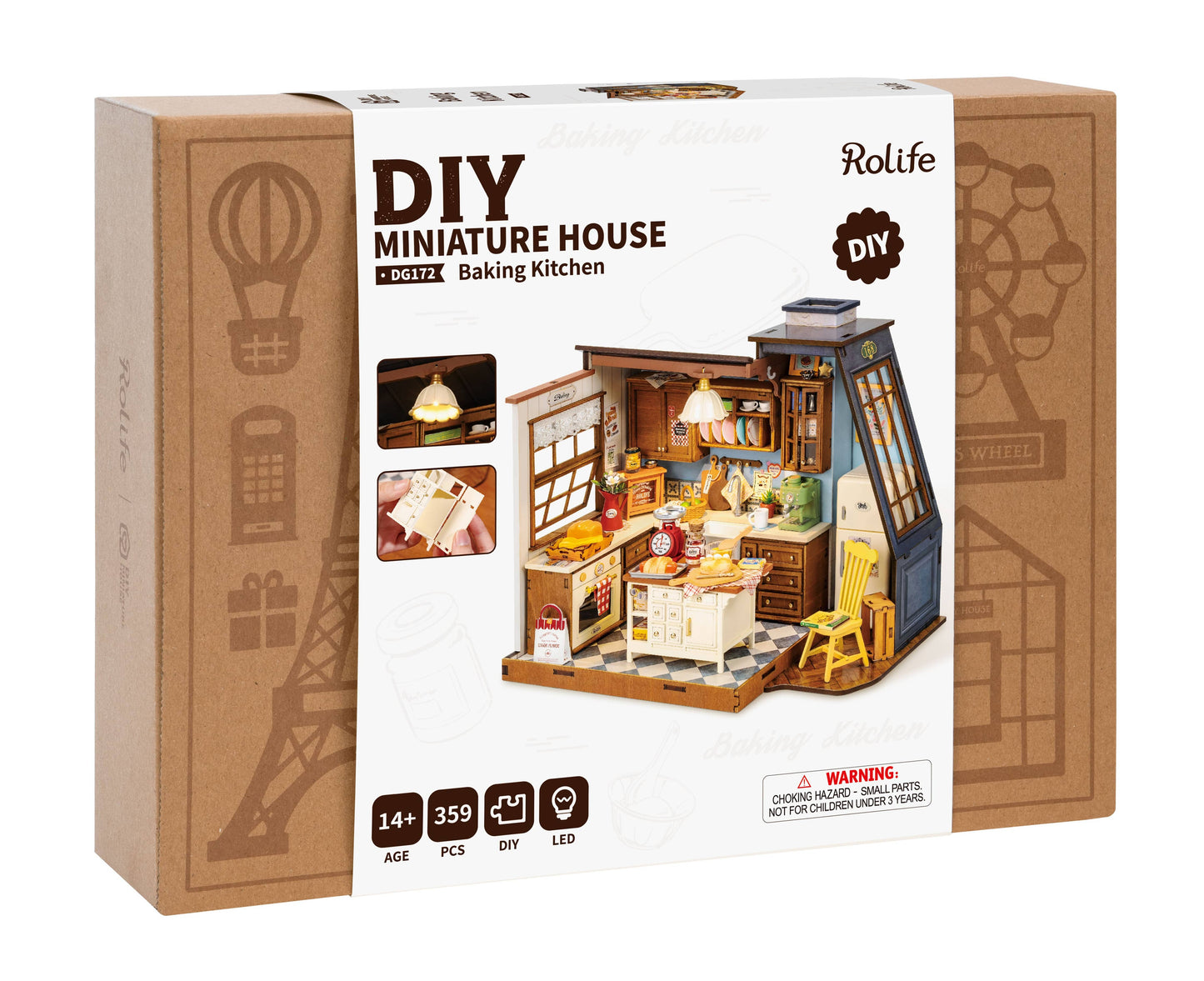 Baking Kitchen Miniature House