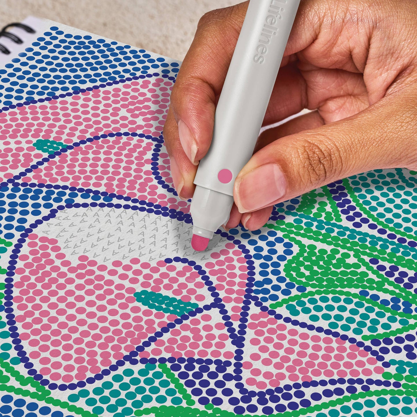 Botanicals FlowArt -Dot by Letter