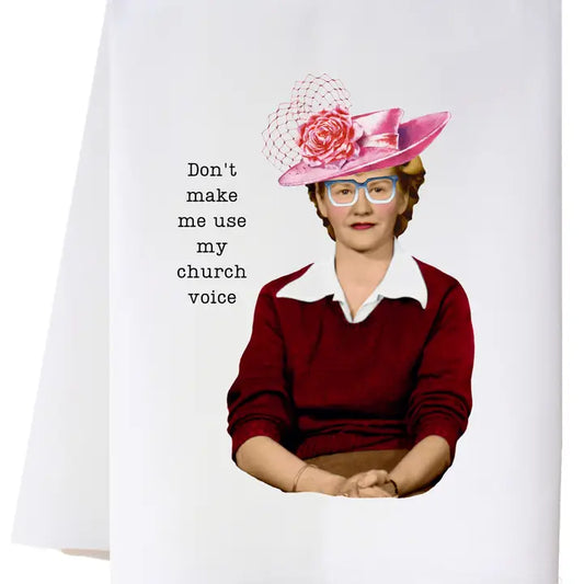 Church Voice Flour Sack Towel