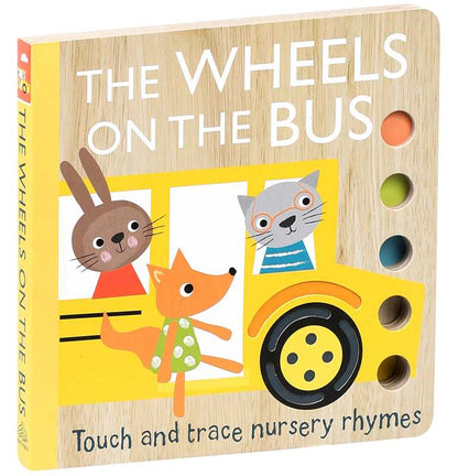 The Wheels on the Bus Touch and Trace Nursery Rhymes