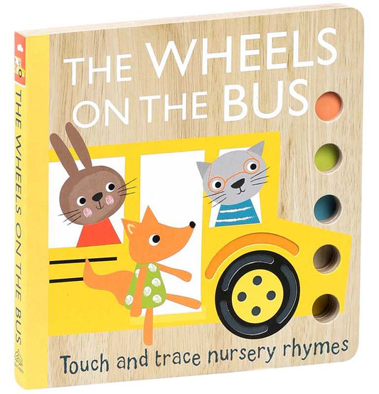 The Wheels on the Bus Touch and Trace Nursery Rhymes