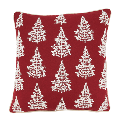 18" Christmas Trees Pillow