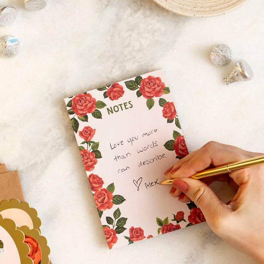 Roses Notepad