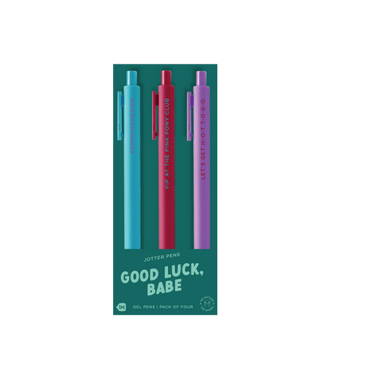 Good Luck Babe Jotter Set