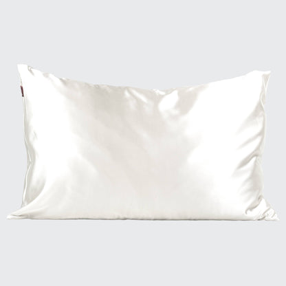 Ivory Satin Pillowcase