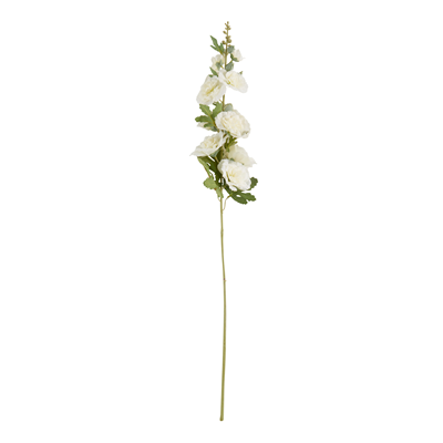 White Hollyhock Stem