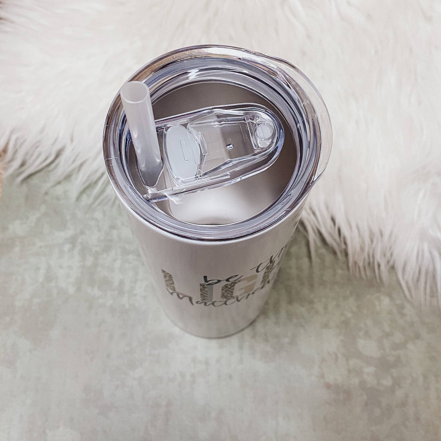 Coffee Wildflower Skinny Tumbler