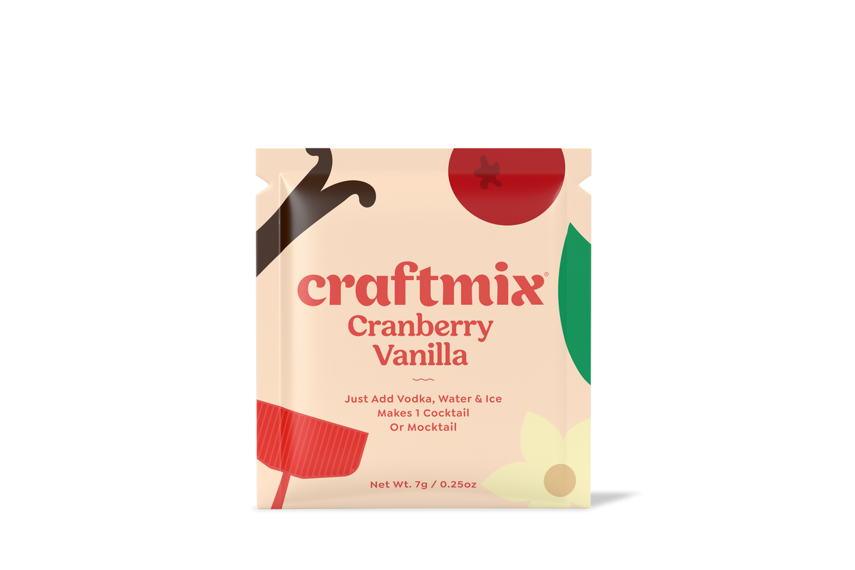 Cranberry Vanilla Cocktail | Mocktail Mixer