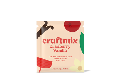 Cranberry Vanilla Cocktail | Mocktail Mixer