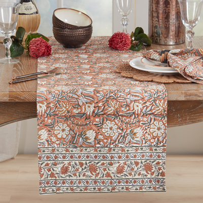 Hand Block Print Runner