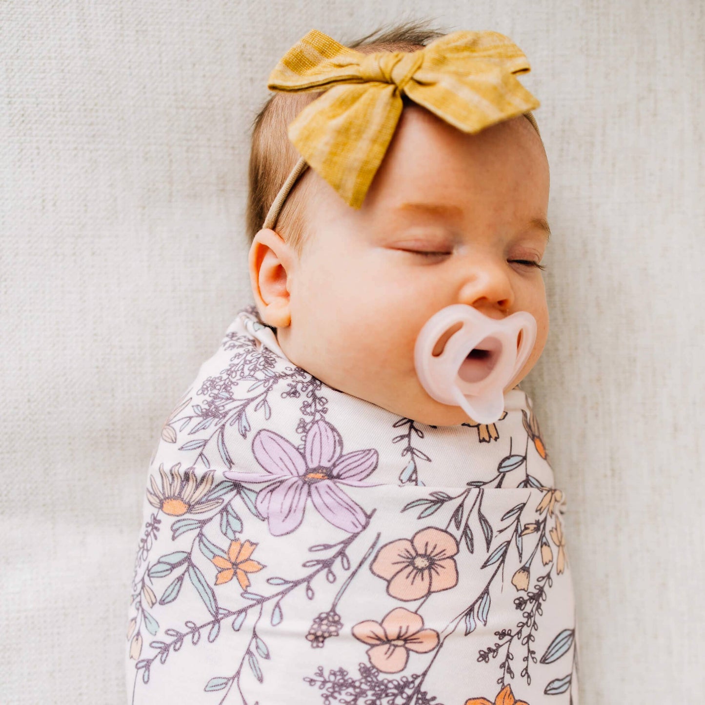 Flora Swaddle Blanket