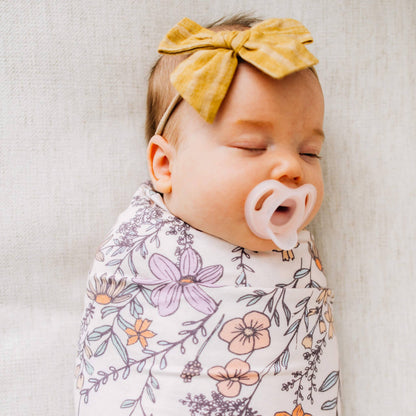 Flora Swaddle Blanket