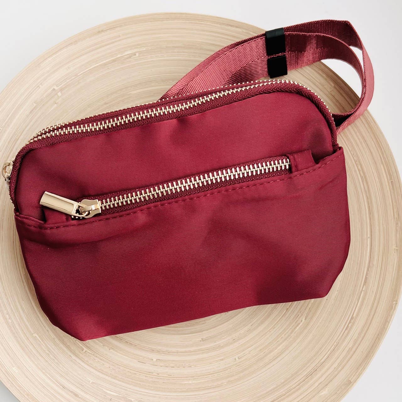 lululemon cherry tint bag Wine Crossbody Pouch – The Mix