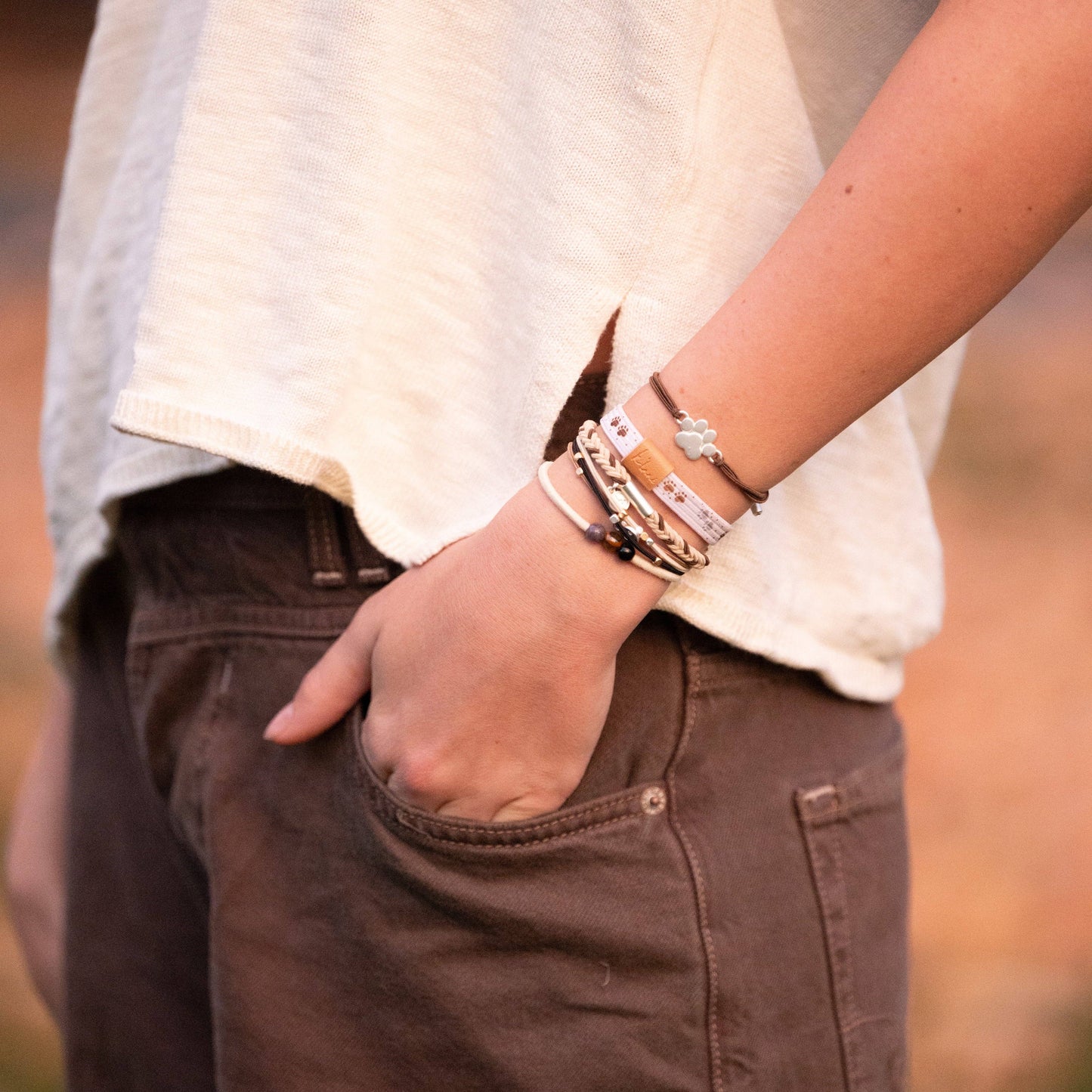 Paws Hair Tie Bracelets