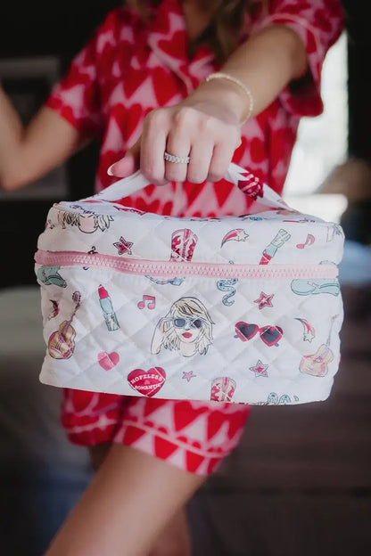 Music Girl Icons Makeup Bag