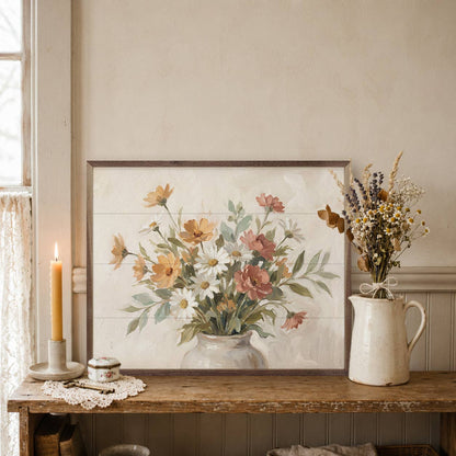 White Garden Arrangement