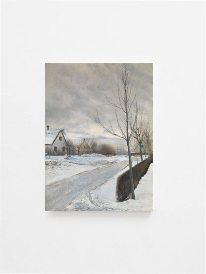 Winter Vintage Art Print