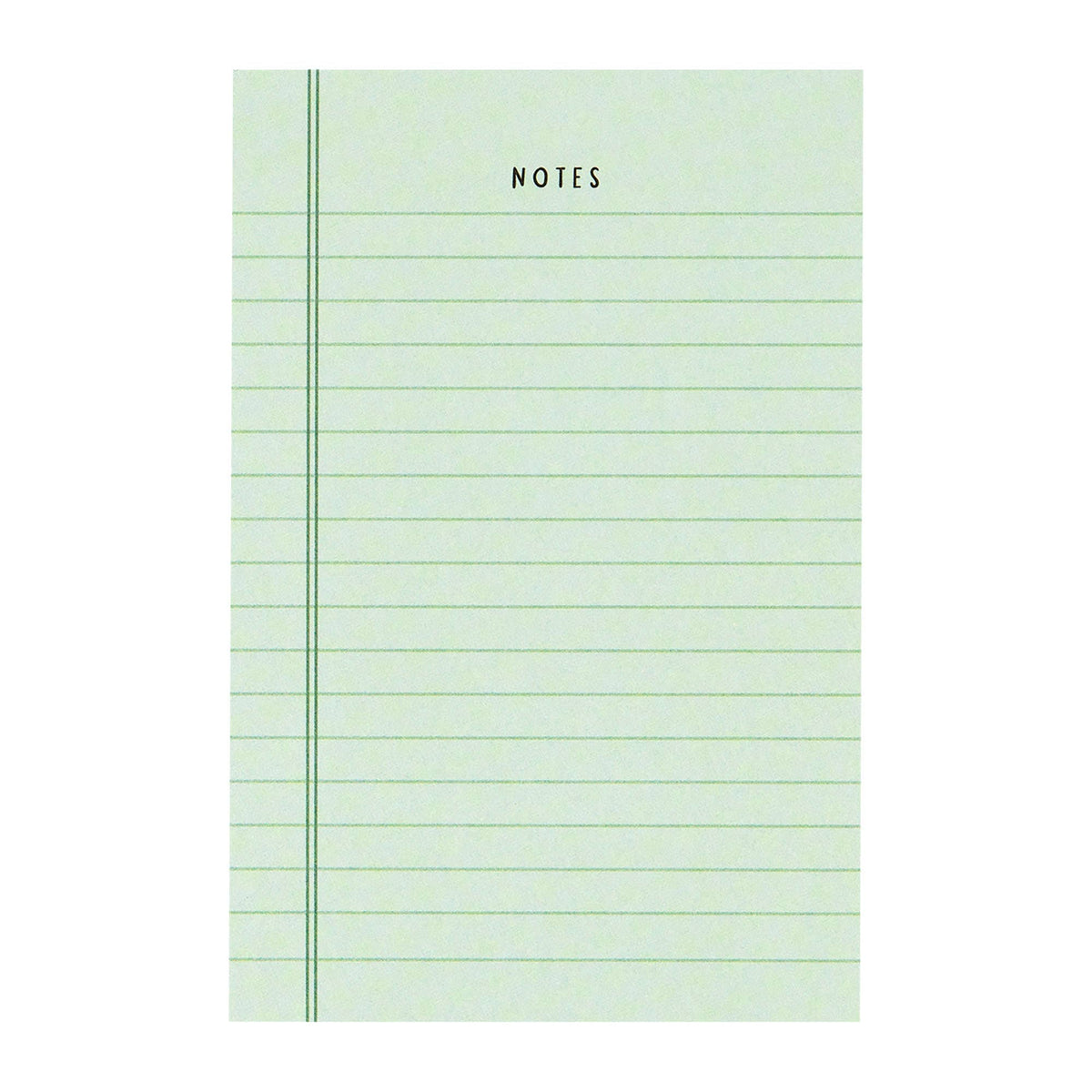 Green Notes Notepad