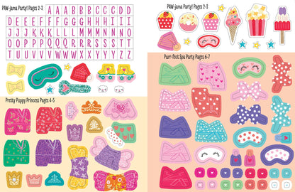Pet Pajama Party My Sticker Dress-Up