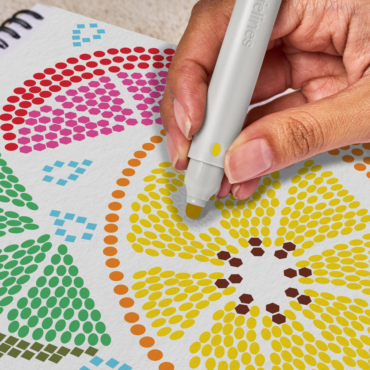 Secret Garden FlowArt - Stamp by Shape