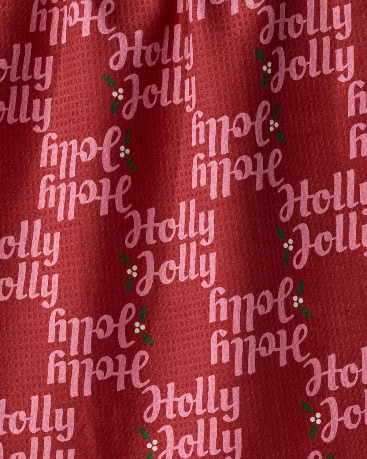Holly Jolly Xmas Luxe Kitchen Tea Towel