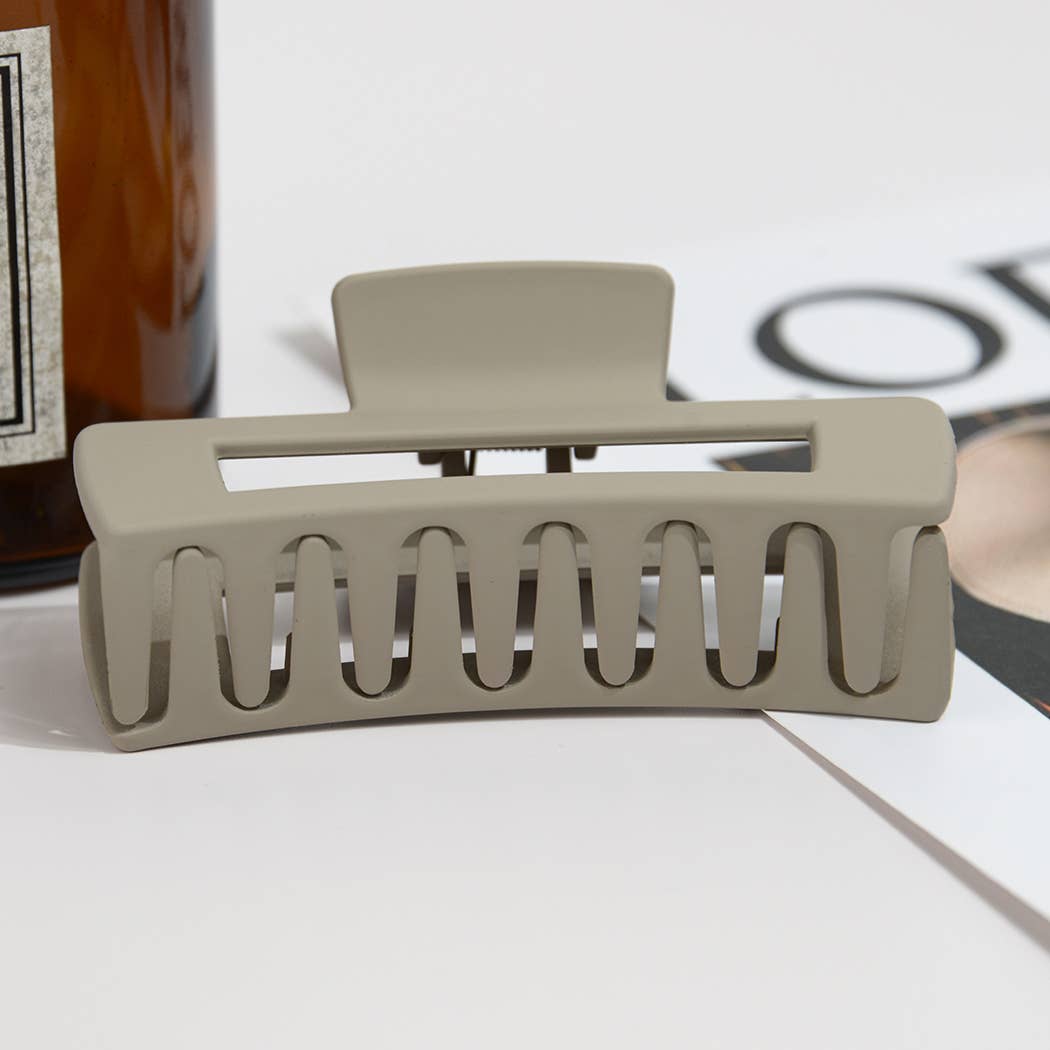 Matte Square Hair Clip