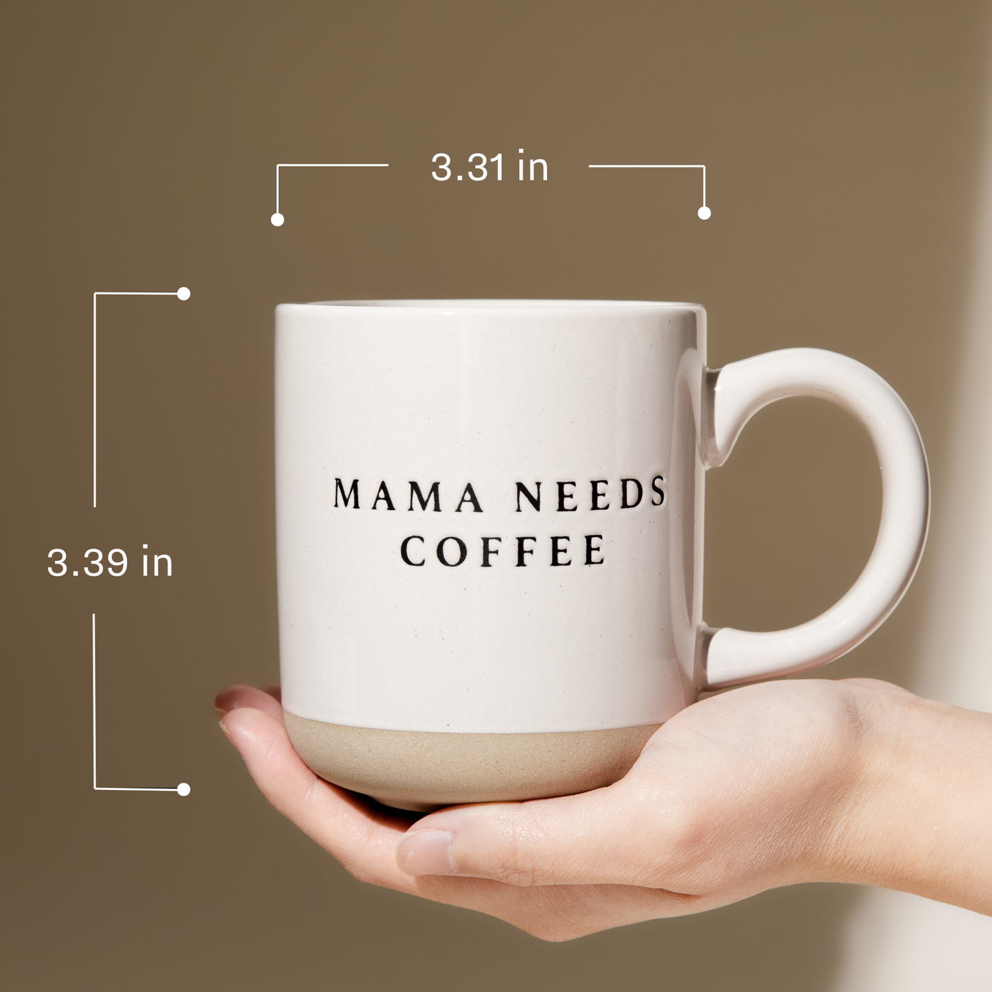 Best Mom Ever Stoneware Coffee Mug