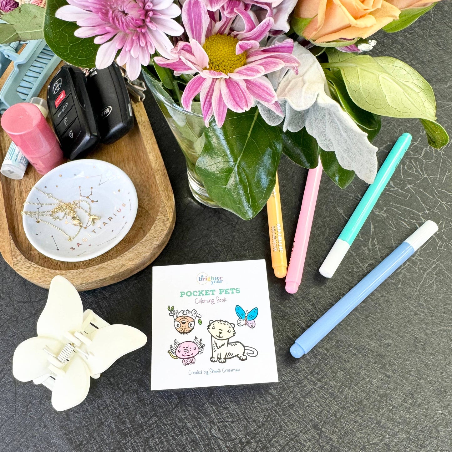 Pocket Pets Animal Mini Coloring Book
