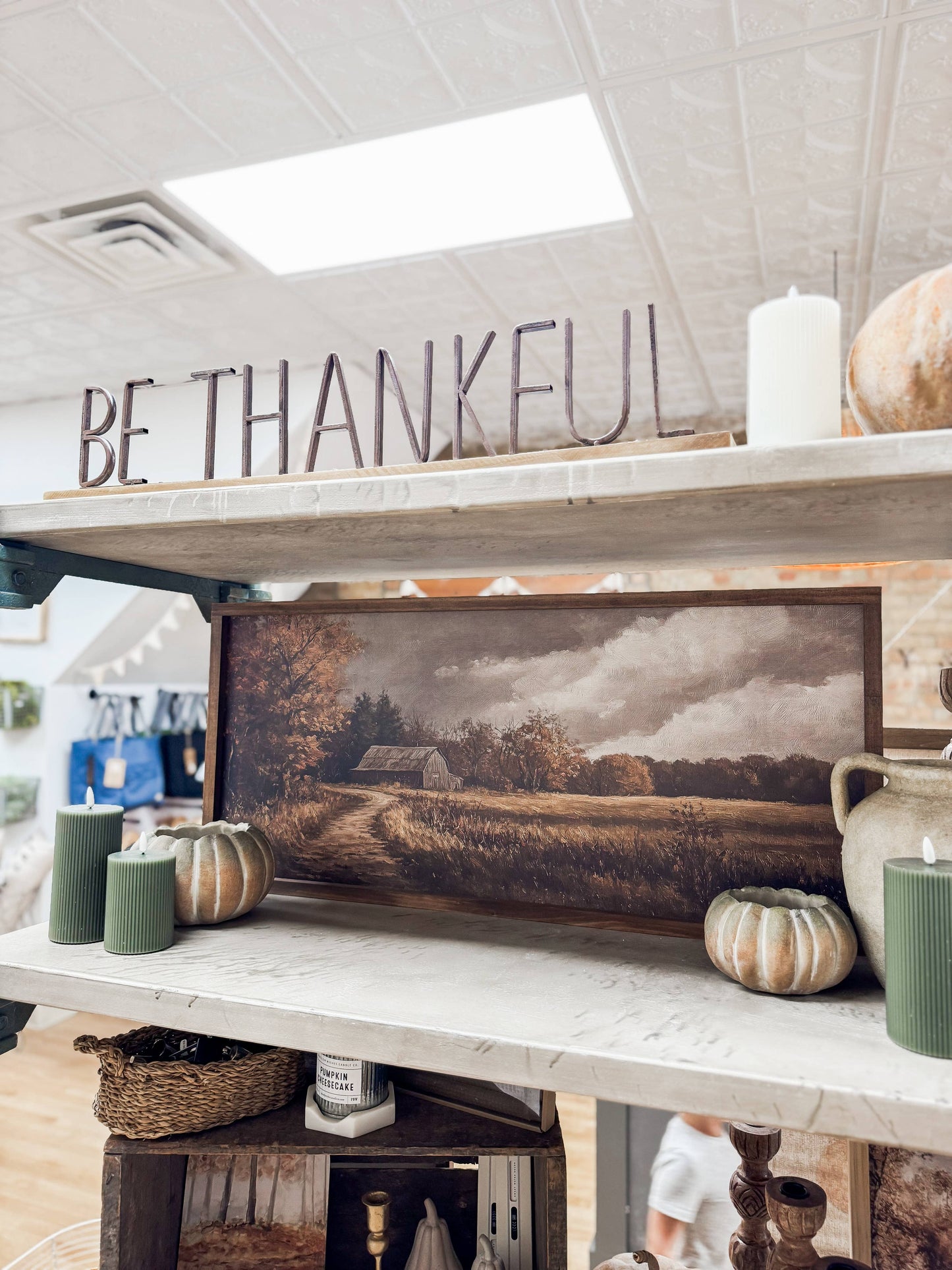 Autumn Barn Wood Sign