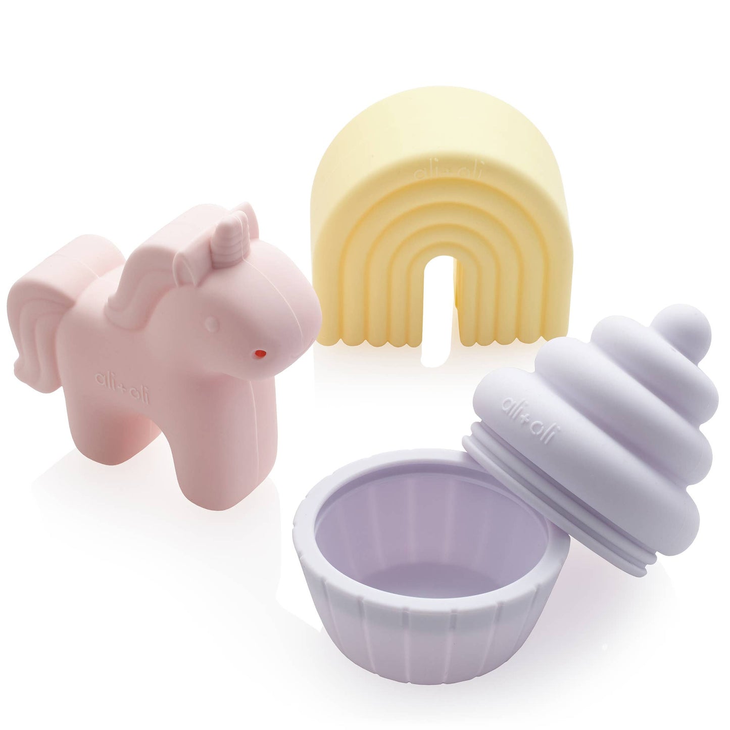 Unicorn Theme Bath Toy Set