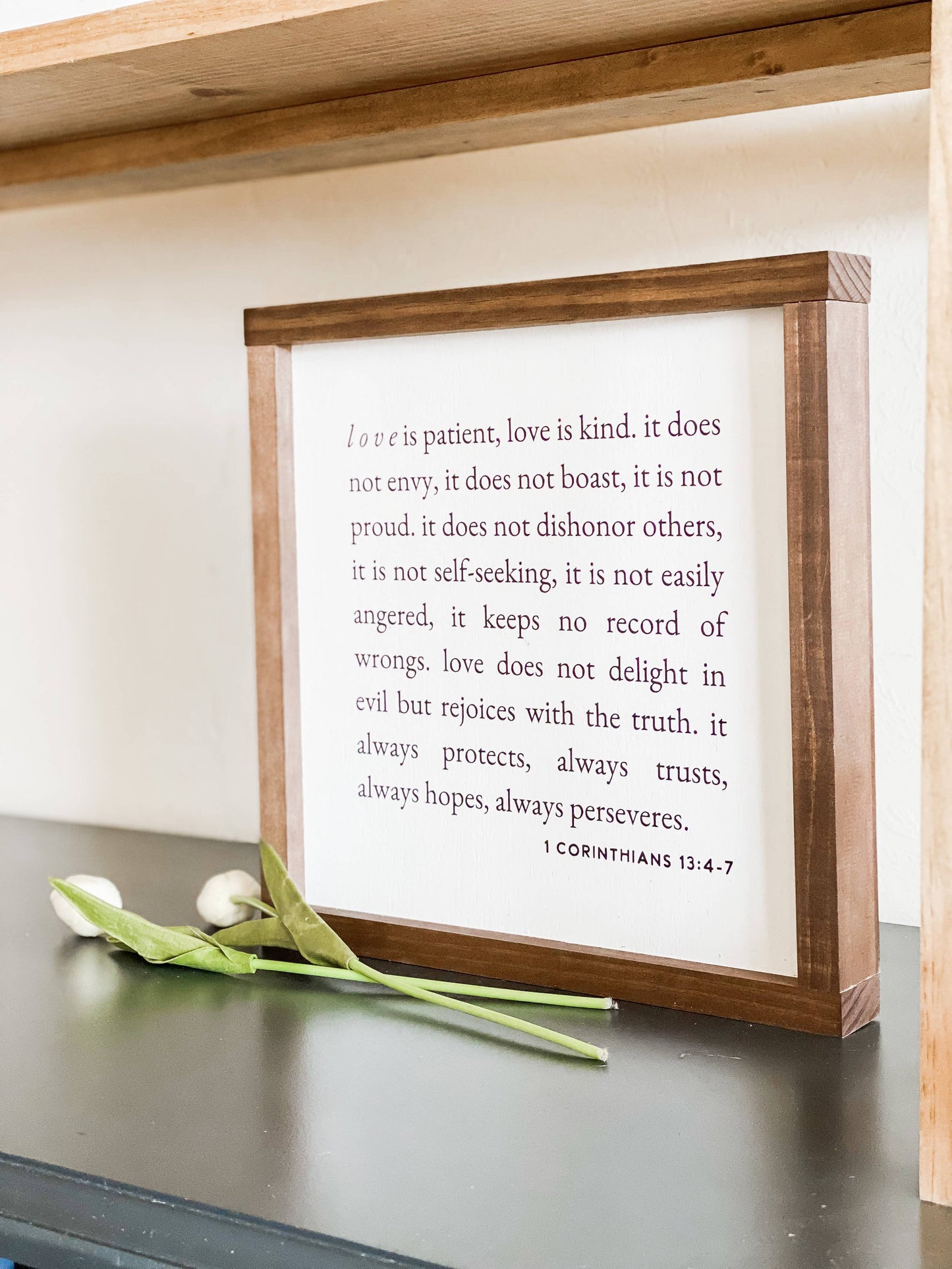 1 Corinthians 13 Wall Sign