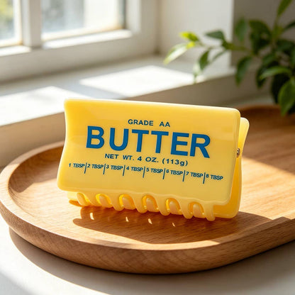 Butter Block Hair Clip