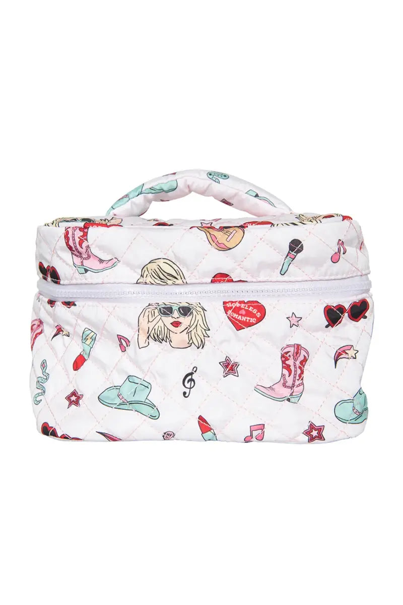 Music Girl Icons Makeup Bag