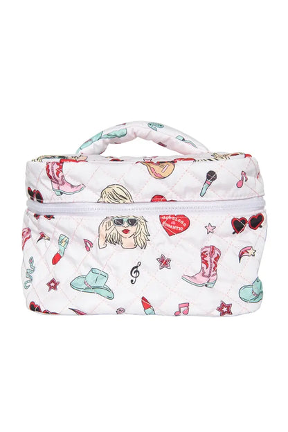 Music Girl Icons Makeup Bag