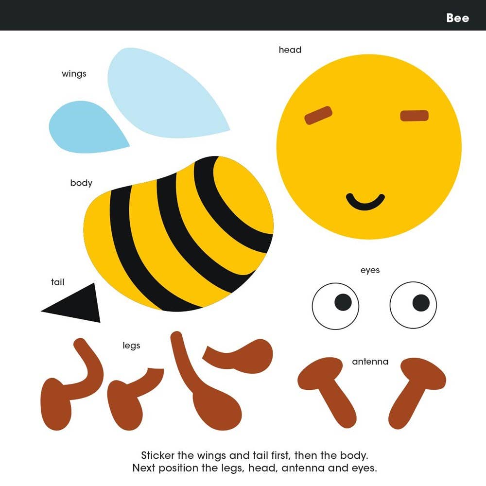 Creepy Crawlies First Sticker Art Book