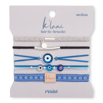 Resist Hair Tie Bracelets