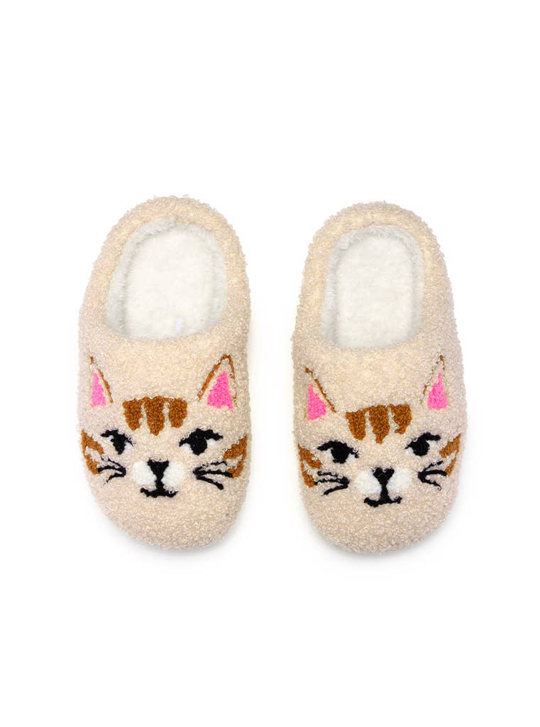 Kids Kitty Slippers