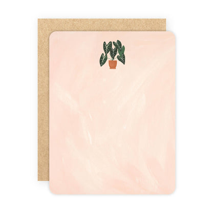 Houseplants Flat Note Set