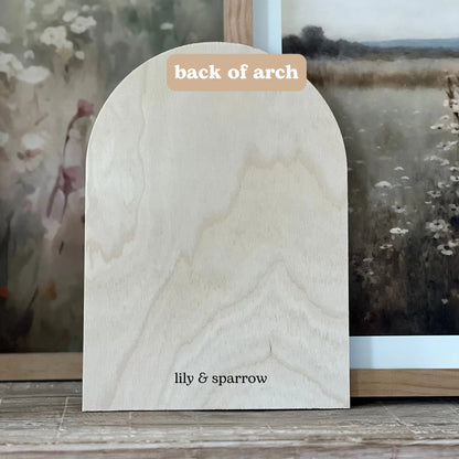 Cora Wood Arch: Small