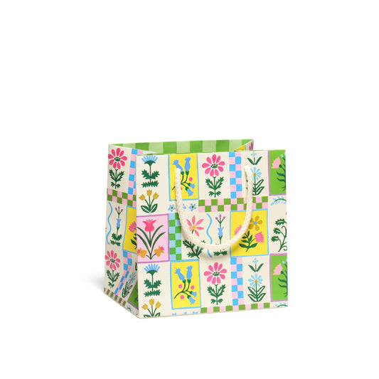Retro Flower Gift Bag