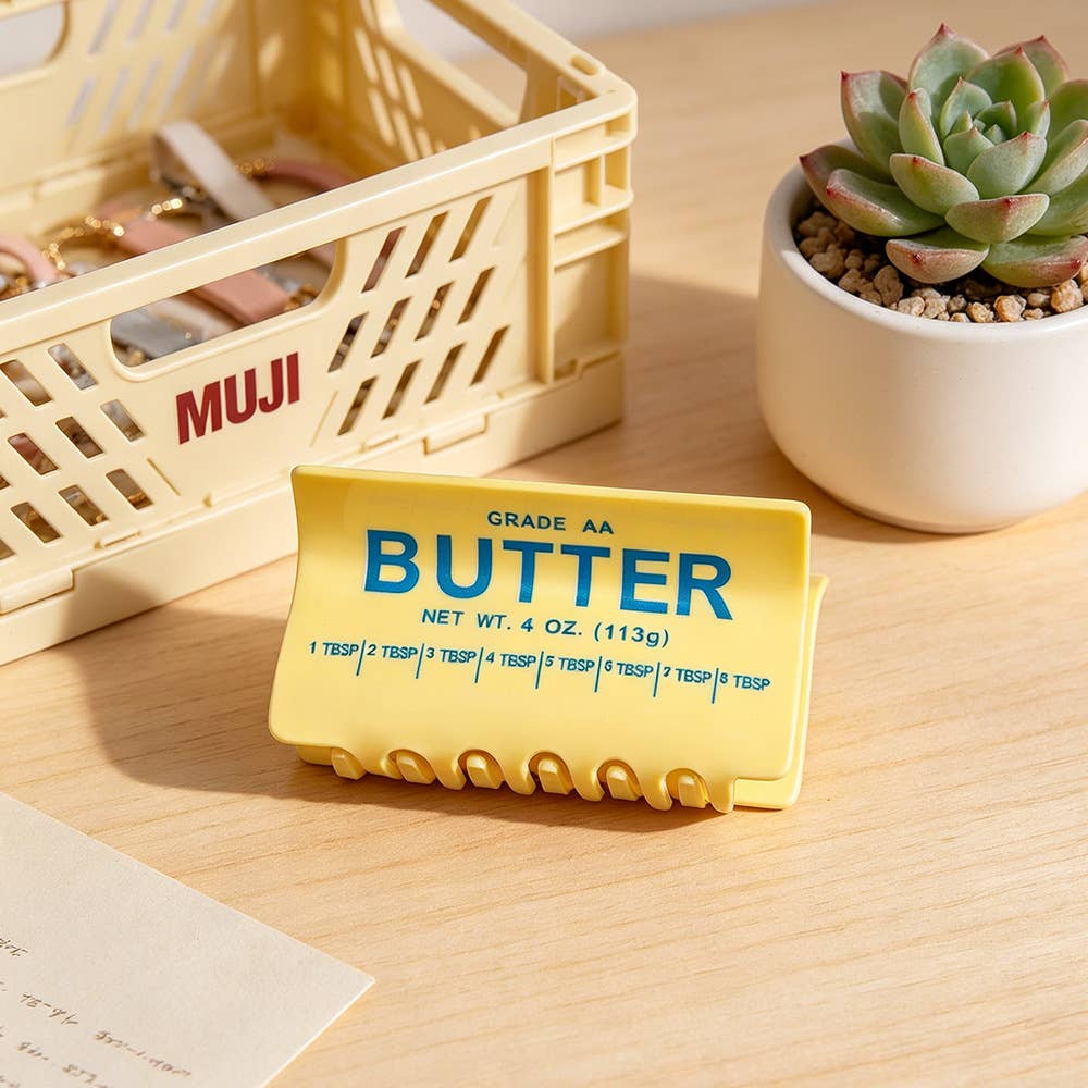 Butter Block Hair Clip