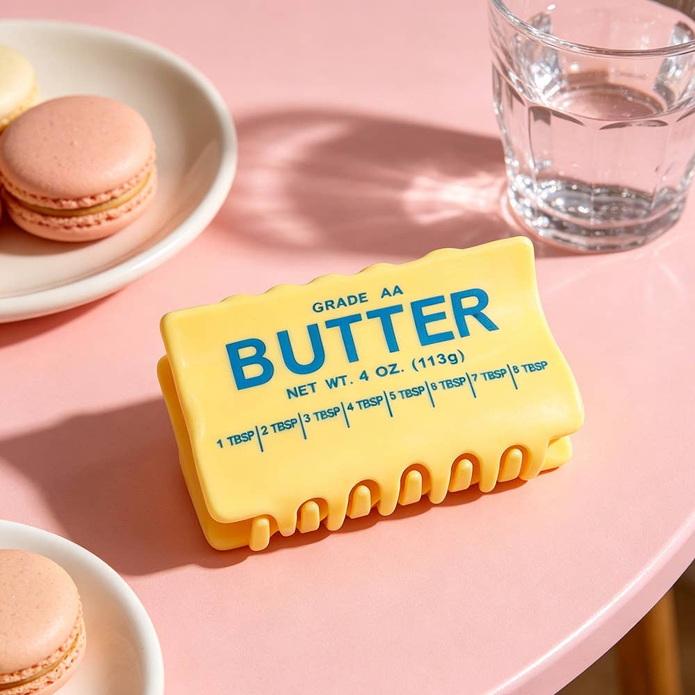 Butter Block Hair Clip
