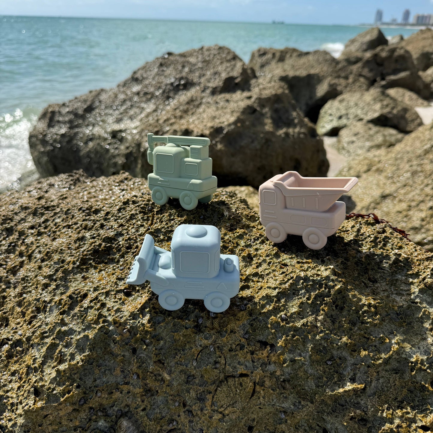Construction Bath Toy Set