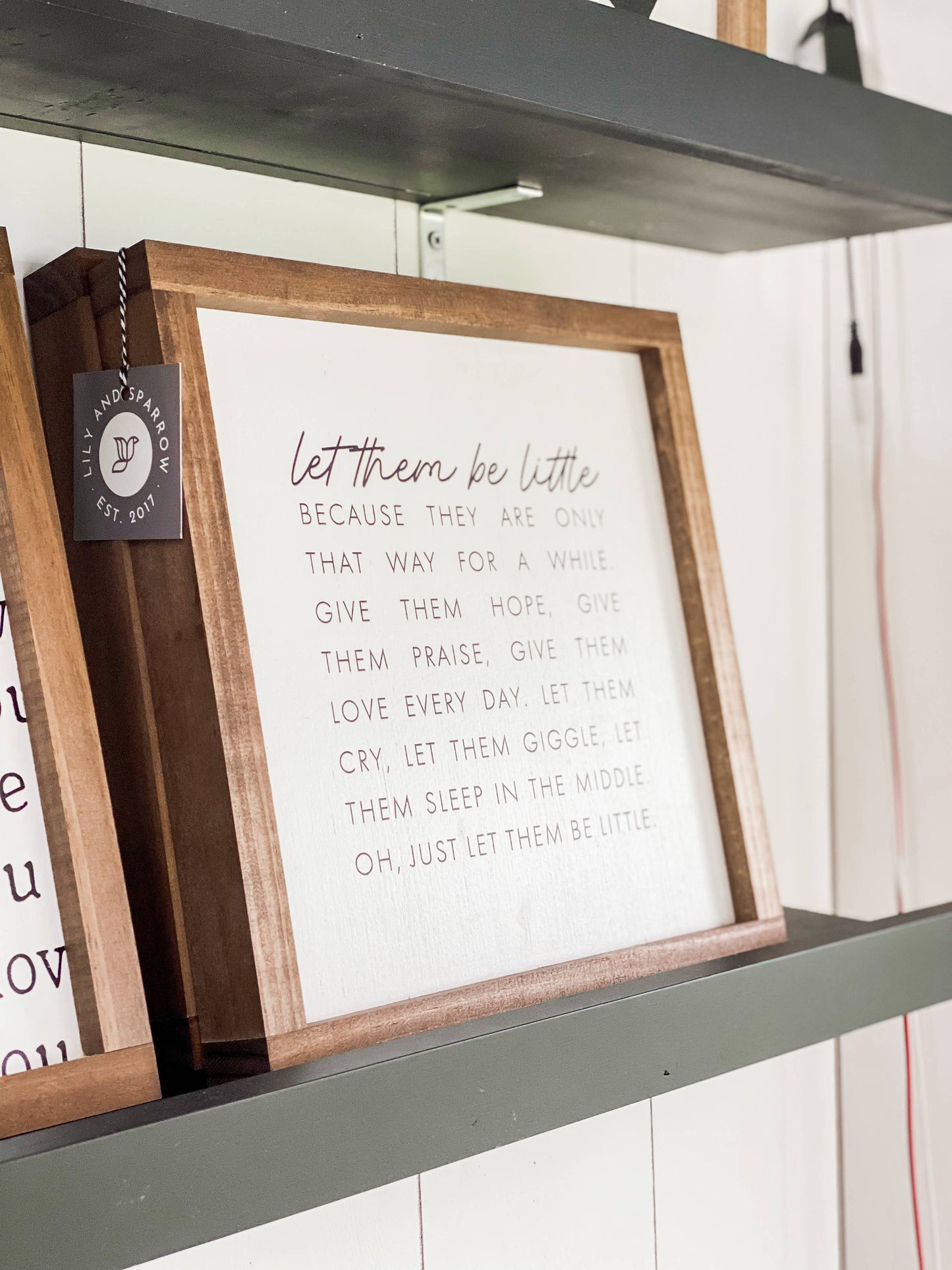 Let Them Be Little Wall Art