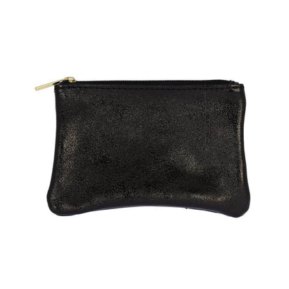 Small Leather Zip Pouch