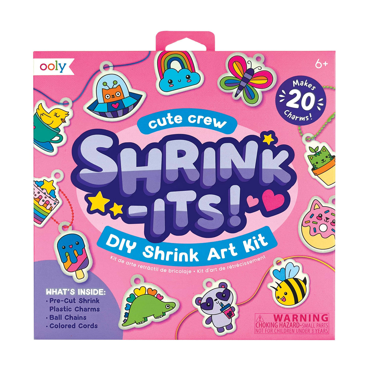 Cute Crew Shrink-Its! DIY Shrink Art Kit