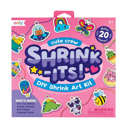 Cute Crew Shrink-Its! DIY Shrink Art Kit
