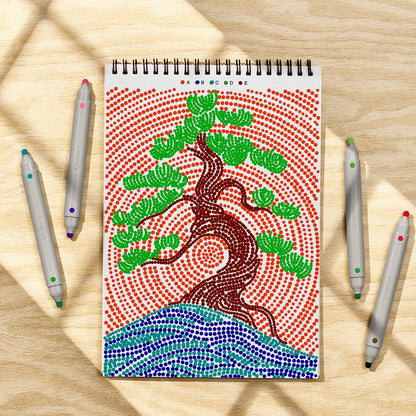 Landscapes FlowArt - Dot By Letter